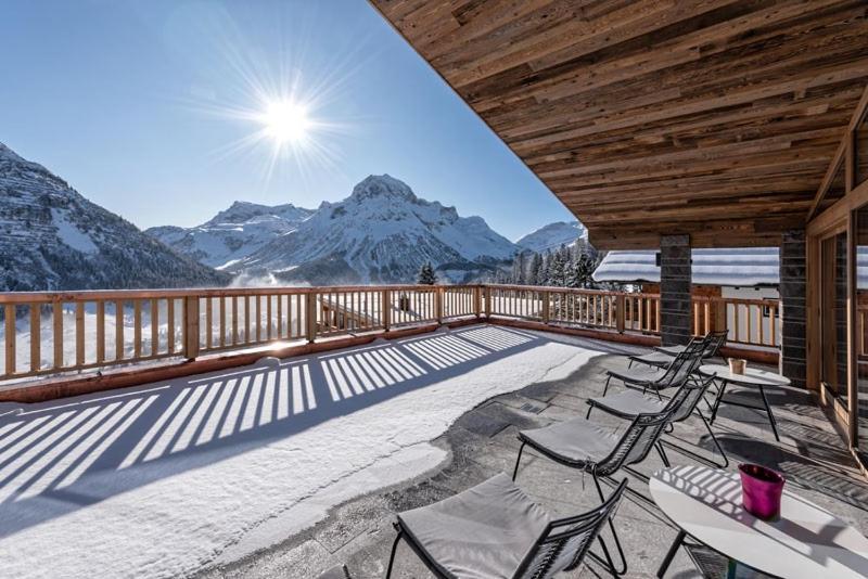 Skilodge Oberlech Exterior foto